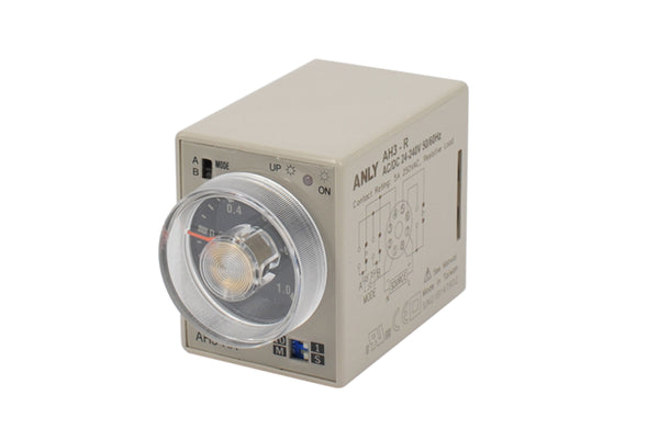 Digital Time Delay Relay, 24V DC/110-240V AC, 8-Pin on Delay Timer Relay