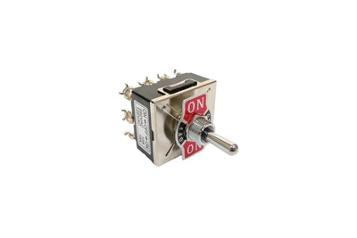 Toggle Switch ON-OFF-ON 4PDT 12 Pin 10A 1203 Auspicious