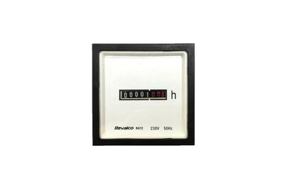 Hour Meter Analog Size: 72x72mm Panel Mounted 4RH72 Revalco