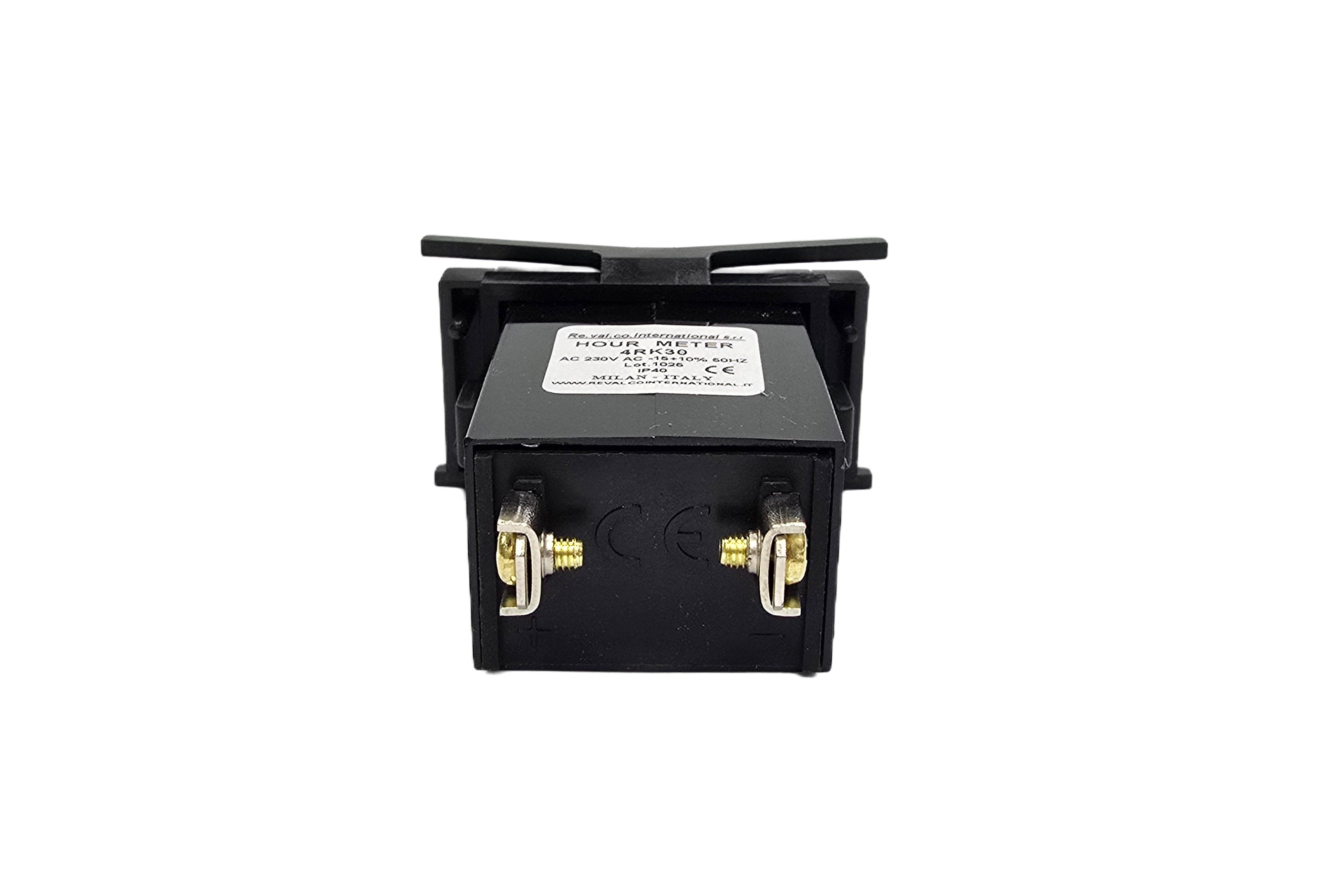 Time Counter Analog Panel Mounted 24x36mm 4RK30 Revalco - Qahraba