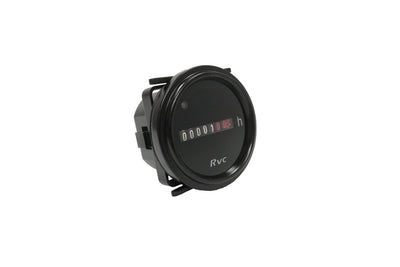 Round Hour Meter Panel Mount 150-250VAC/DC 4RK47R Revalco