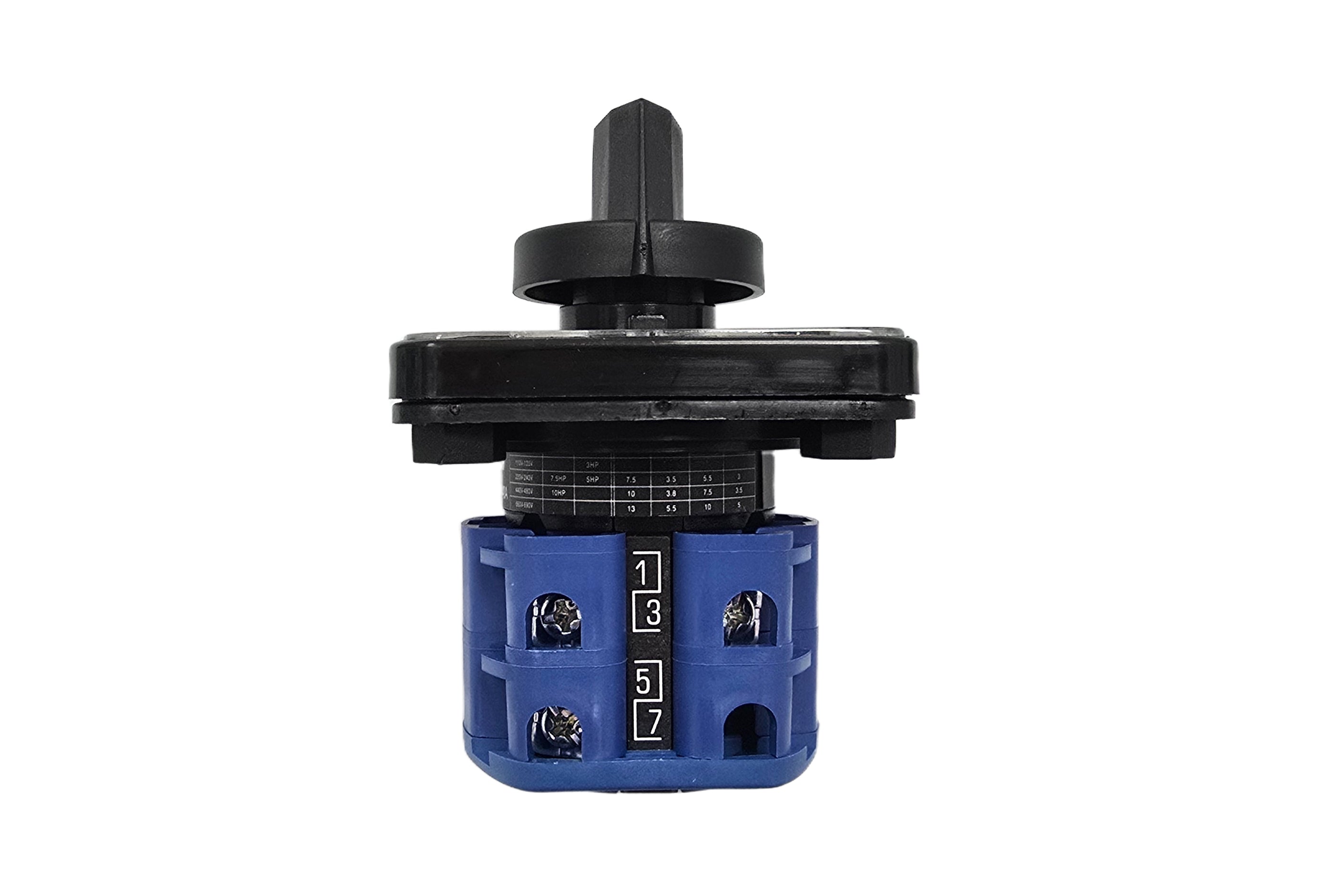 3 Step Selector Switch 40A 1 Pole Panel Mount A467 Auspicious - Qahraba