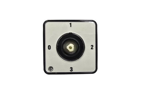 3 Step Selector Switch 40A 1 Pole Panel Mount A467 Auspicious - Qahraba