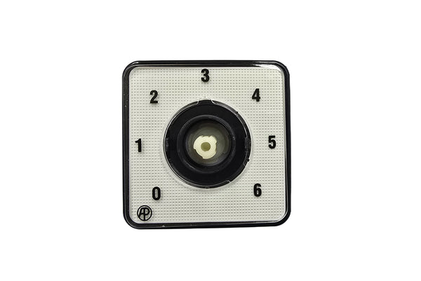 6 Position Switch 40 Amps 1 Pole Panel Mount A478 Auspicious - Qahraba