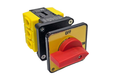 63 Amp Main Switch 3 Phase On Off 22mm DS63PS22R Auspicious