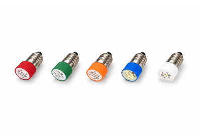 LED Indicator Bulb Screw Type - E10 Auspicious Taiwan