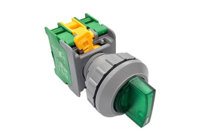 30mm Selector Switch 3 Position Illuminated GSL30 Auspicious