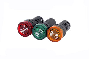 Buzzer with Indicator 22mm Panel Mount LB22 Auspicious