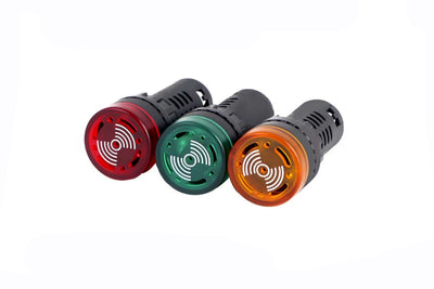 Buzzer with Indicator 22mm Panel Mount LB22 Auspicious
