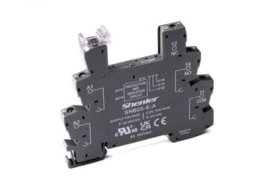 Relay Base 5 Pin Slim Type for RNC Series Rail Mount SNB05 Shenler