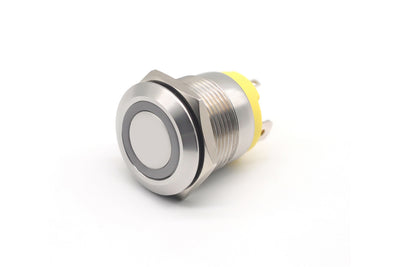 Push Button 19mm Illuminated Momentary Metal SP19ML Sparta