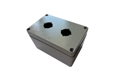 2 Way Push Button Box Metal 22mm Heavy Duty IP66/67 SP2G Sparta