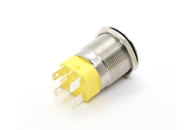 Metal Push Button Light Switch 22mm Momentary SP22ML Sparta