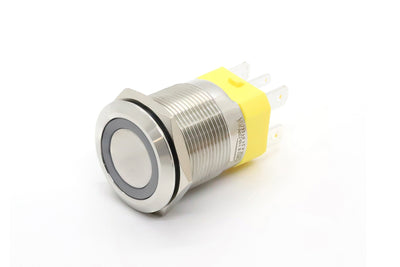 Metal Push Button Light Switch 22mm Momentary SP22ML Sparta