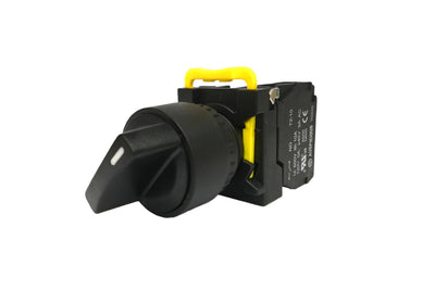 Two Position Selector Switch 22mm 1NO T2PS210BK Auspicious