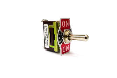 Toggle Switch On-Off-On Spring Return 3 Pole Auspicious