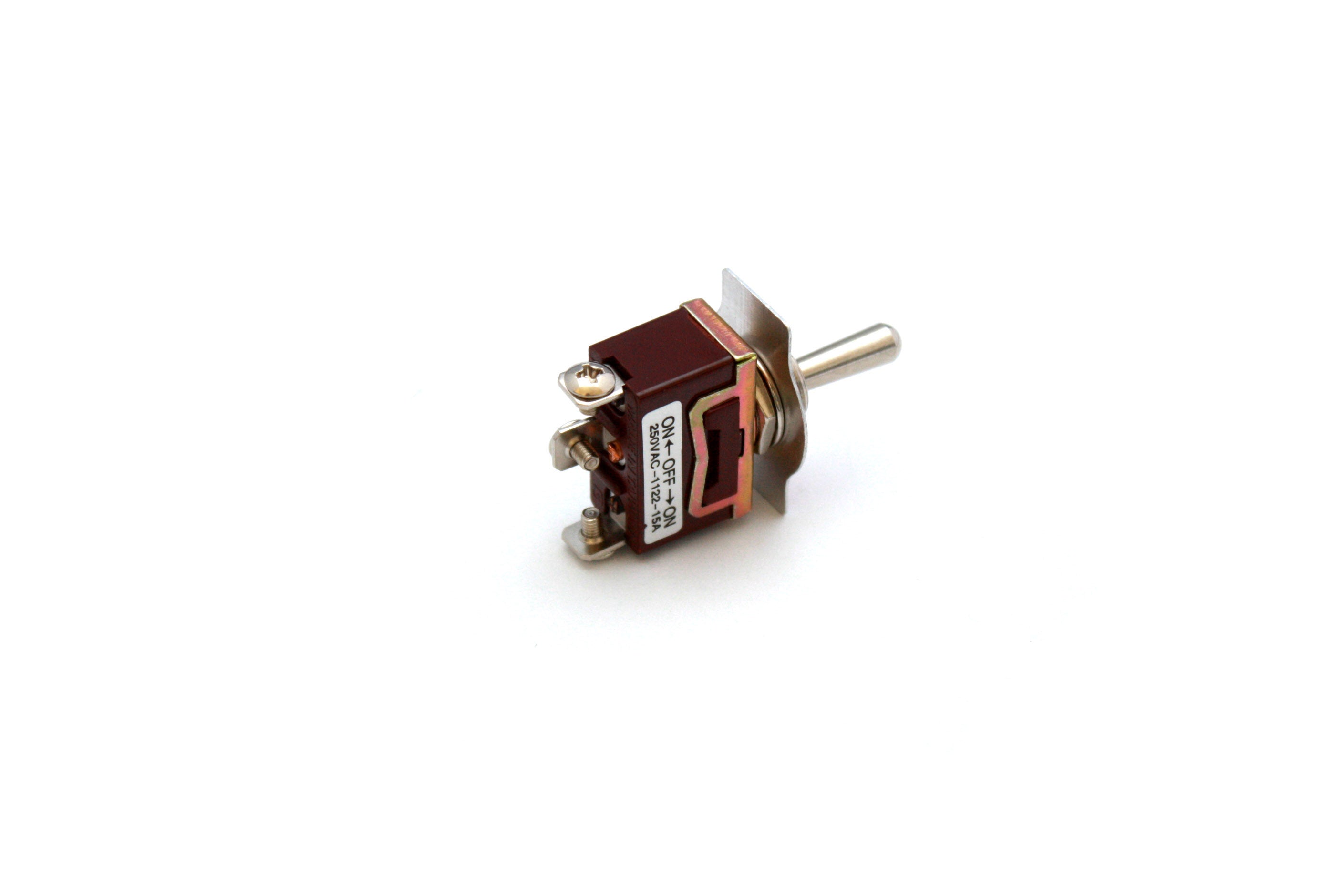 Toggle Switch On Off On 3 Pin 15Amp Heavy Duty 1122 Auspicious - Qahraba