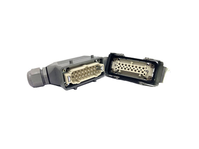 MALE & FEMALE CONNECTOR 16PIN - HDCHE016 Metesan - Qahraba