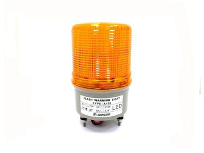 Flashing Warning Light LED w/ Buzzer Yellow AUSPICIOUS
