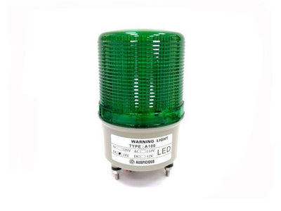 Rotating Warning Light LED Green Auspicious