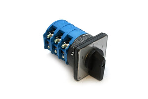 Rotary Cam Changeover Switch 1-0-2 120A 3Pole - A1023 Auspicious Taiwan - Qahraba