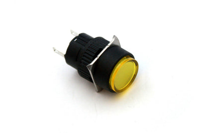 16mm Round LED Indicator Yellow AUSPICIOUS
