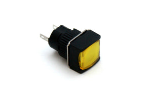 16mm LED Indicator Light Yellow Color - A16SSY Auspicious - Qahraba