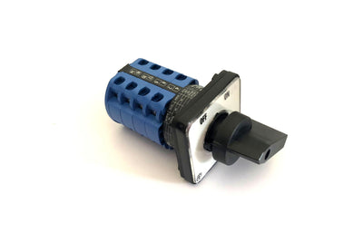 Rotary Cam Changeover Switch On-Off / 0-1 20A 8Pole - A204A Auspicious Taiwan - Qahraba