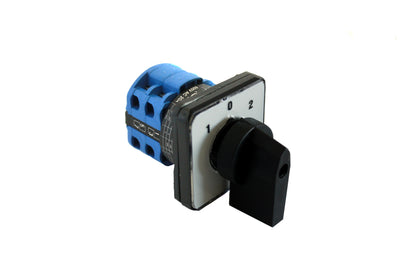 Rotary Cam Changeover Switch 1-0-2 20A 2Pole - A218 Auspicious Taiwan - Qahraba