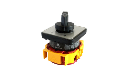 Rotary Cam Changeover Switch On-Off/ 0-1 40A 2Pole - A301A Auspicious Taiwan - Qahraba