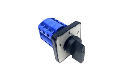 Rotary Cam Changeover Switch (1-0-2) 40A 3Pole - A419 Auspicious Taiwan - Qahraba