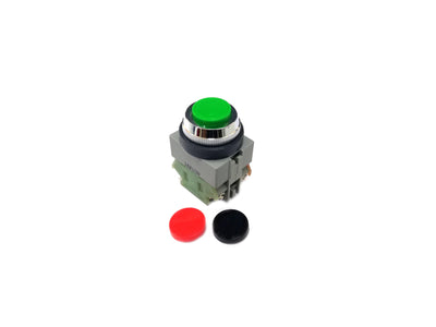 25mm TWS Series Flush Type Momentary Push Button 1NO/1NC - ABS111N Idec Japan - Qahraba