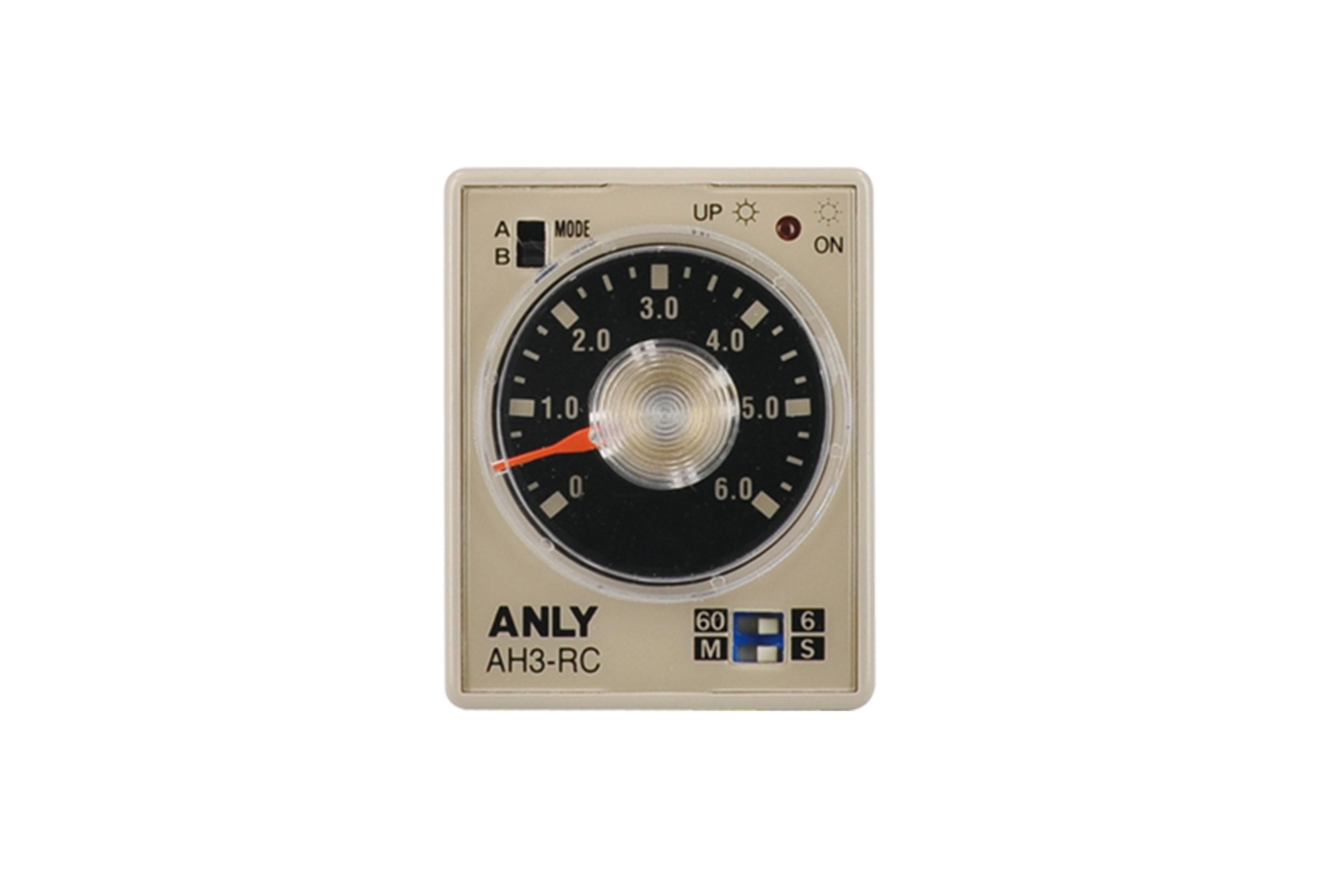 Delay Timer 8 Pin Multi Range 24-240VAC/DC Din Rail Mount AH3 Anly ...