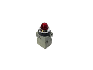 25mm TWS Series Pilot Indicator Light 100VAC/110VAC Red Color - APS116NR Idec Japan - Qahraba