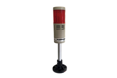Signal Tower Light 50mm Red Color Flashing Type w/ Buzzer - ARPFB5 Auspicious Taiwan - Qahraba