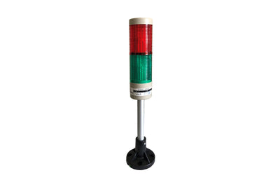 Signal Tower Light 50mm Red-Green Color Standard Type w/o Buzzer - ARPS5RG Auspicious Taiwan - Qahraba