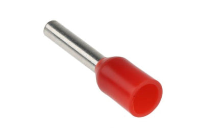 Red Bootlace Ferrule Lugs