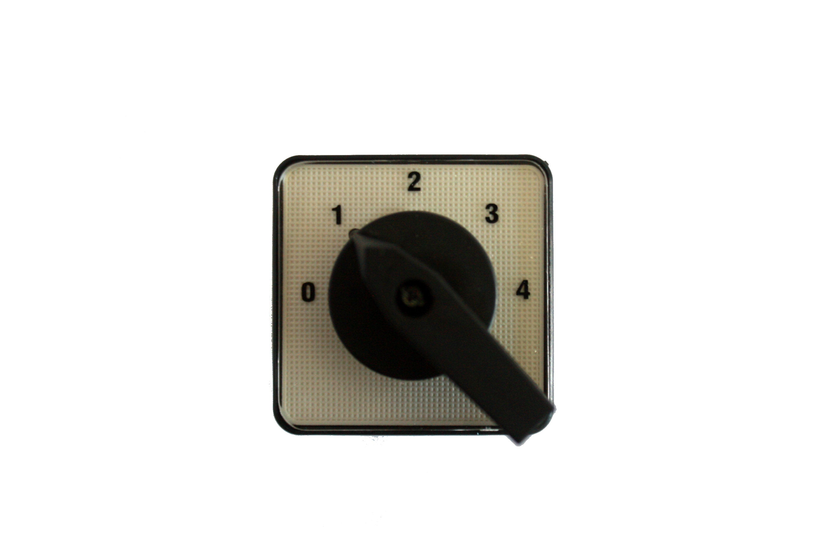 4 Step Switch with Off Plate: 0-1-2-3-4 20A 1Pole C098 Auspicious - Qahraba