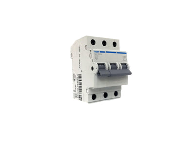 MCB - Miniature Circuit Breaker 10A 6kA 3Pole - MU310A Hager - Qahraba