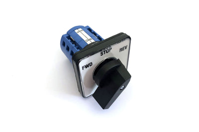 Rotary Cam Changeover Switch Fwd-Stop-Rev 20A 3Pole - C171 Auspicious Taiwan - Qahraba