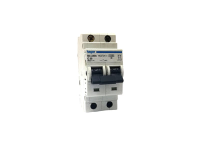 MCB - Miniature Circuit Breaker 20A 10kA 2Pole - NC220A Hager - Qahraba