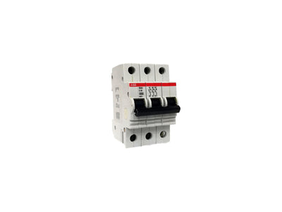 MCB - Miniature Circuit Breaker 20A 3kA 3Pole - S233 ABB - Qahraba