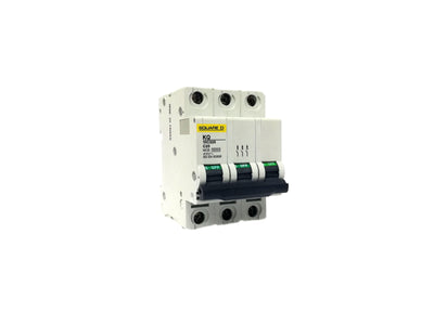 MCB - Miniature Circuit Breaker 25A 10kA 3Pole - C25 Square D by Schneider Electric - Qahraba