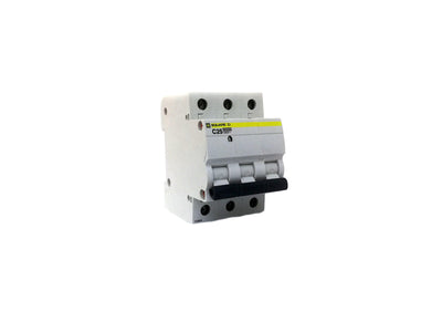 MCB - Miniature Circuit Breaker 25A 6kA 3Pole - C25 Square D by Schneider Electric - Qahraba