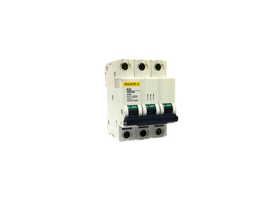 MCB - Miniature Circuit Breaker 40A 10kA 3Pole - C40 Square D by Schneider Electric - Qahraba