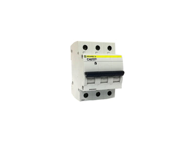 MCB - Miniature Circuit Breaker 40A 6kA 3Pole - C40 Square D by Schneider Electric - Qahraba