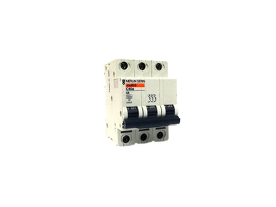 MCB - Miniature Circuit Breaker 6A 3kA 3Pole - C60A Merlin Gerin - Qahraba