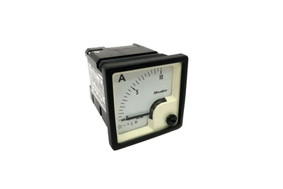 DC Amp Meter Analog Panel Mount 48x48 Direct Connection ERC48 Revalco