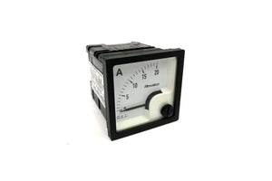 DC Amp Meter Analog Panel Mount 48x48 Direct Connection ERC48 Revalco