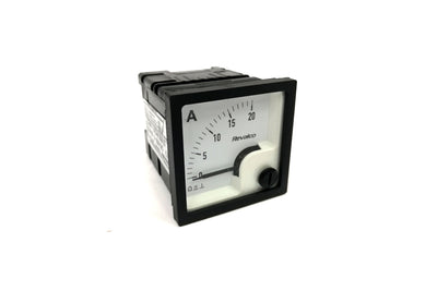 DC Amp Meter Analog Panel Mount 48x48 Direct Connection ERC48 Revalco